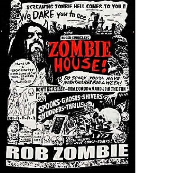 Rob Zombie T-Shirt Show Poster punk groove metal rock Official 2XL XXL NWT - Picture 2 of 2